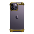 Arc iPhone 14 Pro Max用バンパーケース アルミ・ミラーゴールド AC25057I14PM