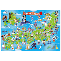 テンヨー ディズニー チャイルドパズル 60ピース ミッキーと日本地図であそぼうよ! DC-60-059 ｺﾄﾞﾓDC60059ﾐﾂｷ-ﾄﾆﾎﾝﾁｽﾞ