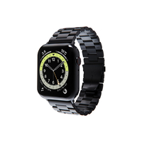 miak Apple Watch 41/40/38mm用METAL BAND ブラック SFBMA-W3840BK