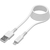 多摩電子工業 USB-A to Lightningケーブル 抗菌(2．0m) ホワイト TH136L20QW-イメージ1