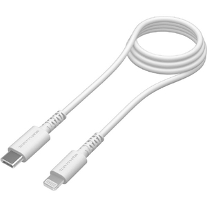 多摩電子工業 USB-C to Lightning ケーブル 抗菌(1．0m) ホワイト TH212LC10QW-イメージ1