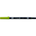 トンボ鉛筆 デュアルブラッシュペン ABT Green Ochre F039924-AB-T076