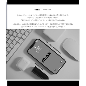 miak Apple Watch 49/45/44/42mm用METAL BAND ブラック SFBMA-W4244BK-イメージ13