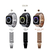 miak Apple Watch 49/45/44/42mm用METAL BAND ブラック SFBMA-W4244BK-イメージ11