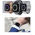 miak Apple Watch 49/45/44/42mm用METAL BAND ブラック SFBMA-W4244BK-イメージ3