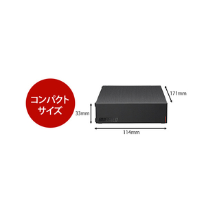 BUFFALO USB3．2(Gen．1)対応外付けHDD(2TB) ブラック HD-LE2U3-BB-イメージ10