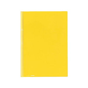 コクヨ レールクリヤーホルダー〈カラーズ〉A4 20枚収容 レモンイエロー 1冊 F827552-ﾌ-TPC760Y-イメージ1