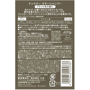 三宝 テンスター カラーシャンプー ソフトブラック 300ml FC814MP-イメージ2