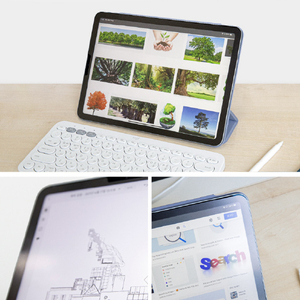 ifeli iPad(第9世代/第8世代/第7世代) ペーパーテクスチャー 液晶保護フィルム IF00065-イメージ3
