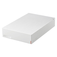 BUFFALO USB3．2(Gen．1)対応外付けHDD(4TB) ホワイト HD-LE4U3-WB