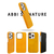 ABBI SIGNATURE iPhone 14 Pro用MARGOTイタリアンレザーバックカバー ブラウン ABS24068I14PBR-イメージ4