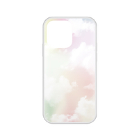 グルマンディーズ iPhone 14 Pro/13 Pro用耐衝撃ケース IIIIFIT CLEAR 雲 IFT-123CLD
