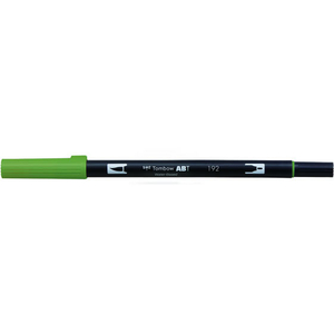 トンボ鉛筆 デュアルブラッシュペン ABT Asparagus F039961-AB-T192-イメージ1