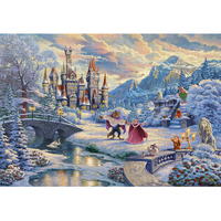 エディオンネットショップ テンヨー Dﾋﾞｼﾞﾖﾄﾔｼﾞﾕｳｳｲﾝﾀ ディズニー ジグソーパズル 1000ピース Beauty And The Beast S Winter Enchantment D 1000 072