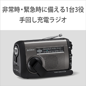 SONY FM/AMポータブルラジオ ICF-B300 S-イメージ2