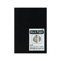 SAKAEテクニカルペーパー 特殊紙 A4 ブラックペーパー 390g FC032MT-PDP-A4-BK390