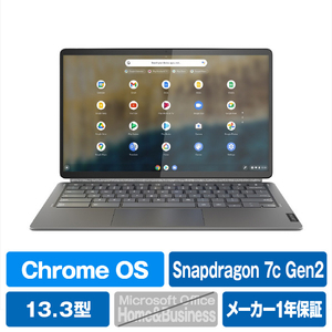 レノボ ノートパソコン IdeaPad Duet 560 Chromebook ストームグレー 82QS001WJP-イメージ1