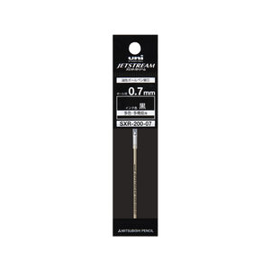 三菱鉛筆 ジェットストリーム ボールペン替芯0.7mm黒 F899173SXR20007.24-イメージ1