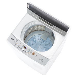 AQUA 4．5kg全自動洗濯機 ホワイト AQW-S4P(W)-イメージ2