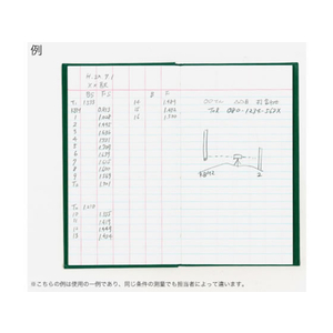 コクヨ 測量野帳 レベルブック 24枚 F803415-ｾ-Y11-イメージ3