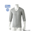 ケアファッション 7分袖ワンタッチシャツ(2枚組)(紳士) ホワイト LL FCP5274-08981603-イメージ2
