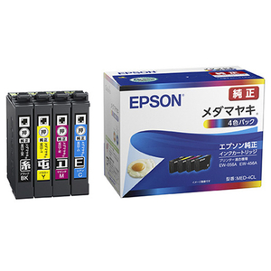 エプソン インクカートリッジ メダマヤキ 4色パック MED-4CL-イメージ1