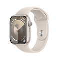 Apple Apple Watch Series 9(GPSモデル)- 45mm スターライトアルミニウムケースとスターライトスポーツバンド - M/L MR973J/A