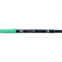 トンボ鉛筆 デュアルブラッシュペン ABT Bright Blue F039999-AB-T403