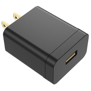 創通メディカル USB充電用ACアダプタ ブラック IO-ADRI-21B-イメージ1