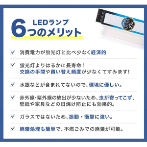 エコデバイス LED FPLランプ 27ワット相当(昼光色) FPL27LED-N-イメージ4