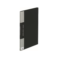 キングジム クリアーファイル カラーベース ハンディ A4 10ポケット 黒10冊 1箱(10冊) F836054-132CHｸﾛ