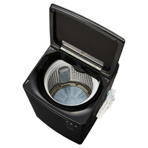 AQUA 14．0kg全自動洗濯機 Prette(プレッテ) シルキーブラック AQW-VX14P(K)-イメージ2