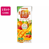 カゴメ 野菜生活100 マンゴーサラダ 200mL 24本 FC32205
