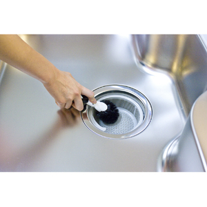 サンベルム キッチン排水口洗いブラシ KﾊｲｽｲｱﾗｲﾌﾞﾗｼBK-イメージ2