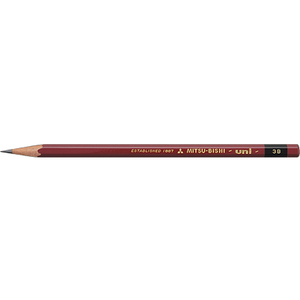 三菱鉛筆 鉛筆ユニ 3B 12本入 3B1ダース(12本) F866625-U3B-イメージ2