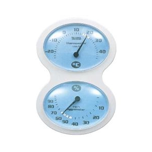 タニタ 温湿度計 ブルー TT509BL-イメージ1