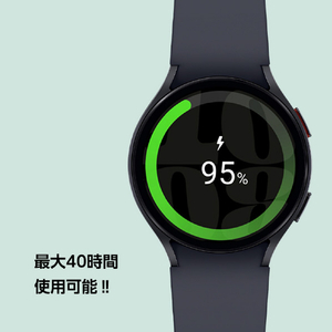 Samsung スマートウォッチ Galaxy Watch6 44mm グラファイト SM-R940NZKAXJP-イメージ8