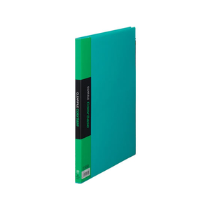 キングジム クリアーファイル カラーベース A4タテ 20ポケット 緑 10冊 1箱(10冊) F836059-132Cﾐﾄ-イメージ1
