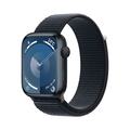 Apple Apple Watch Series 9(GPSモデル)- 45mm ミッドナイトアルミニウムケースとミッドナイトスポーツループ MR9C3J/A