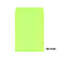 イムラ封筒 角2カラークラフト封筒 グリーン 500枚 1箱(500枚) F803868-K2S-426
