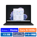マイクロソフト 【Surface学生向けモデル】Surface Laptop 5(i5/16GB/256GB) ブラック S0P-00001