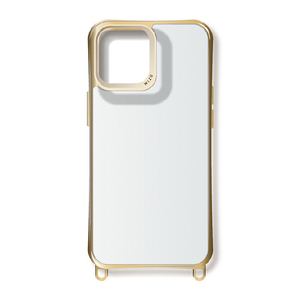 サムライワークス iPhone 15用新形状 METAL CASE WIZU ゴールド WZCI15-07GD-イメージ1
