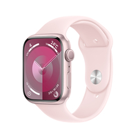 Apple Apple Watch Series 9(GPSモデル)- 45mm ピンクアルミニウムケースとライトピンクスポーツバンド - M/L MR9H3J/A