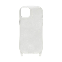 Hamee iPhone 15 Plus用TPUケース iFace Hang and クリア/ラメ 41-960998