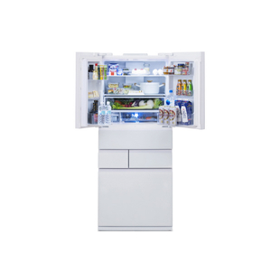 アイリスオーヤマ 453L 6ドア冷蔵庫 ホワイト IRGN-45A-W-イメージ7
