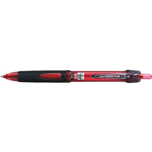 三菱鉛筆 パワータンクスタンダード(ノック式)0.5mm 赤 F343593-SN200PT05.15-イメージ1