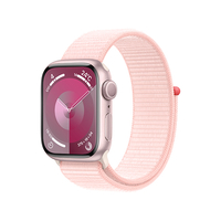 Apple Apple Watch Series 9(GPSモデル)- 41mm ピンクアルミニウムケースとライトピンクスポーツループ MR953J/A