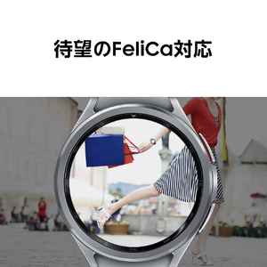 Samsung スマートウォッチ Galaxy Watch6 Classic 43mm シルバー SM-R950NZSAXJP-イメージ4