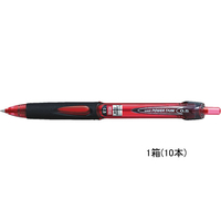 三菱鉛筆 パワータンクスタンダード(ノック式)0.5mm 赤 10本 F343595-SN200PT05.15