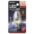 エルパ LED電球 E12口金 全光束18lm(0．5Wローソクタイプ相当) クリア電球色 1個入り elpaball mini LDC1CL-G-E12-G306